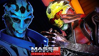 Mass Effect 2-Legendary Edition-John Sheppard-Hero line-Thain and Kolyat Krios-Тейн и Колят Криос