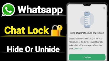 Whatsapp locked Chat Ko Hide or Unhide Kaise kare | How To Find WhatsApp locked chat 2024