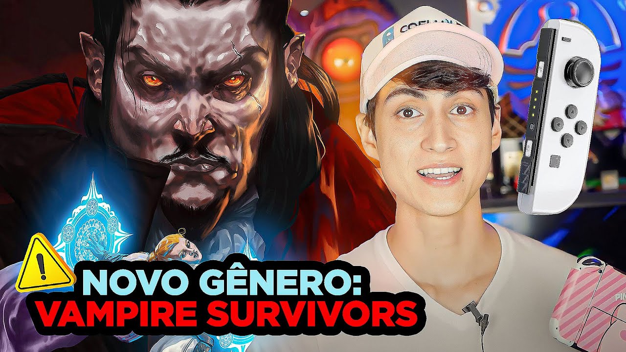 O frenético jogo tipo Vampire Survivors, SuperTotalCarnage, está