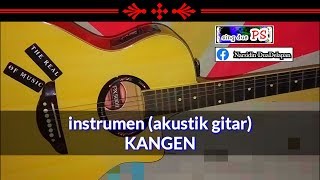Instrumen lirik KANGEN - wa kancil_wa koslet (tarling) cover akustik gitar