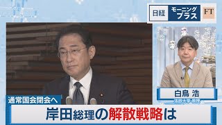 通常国会閉会へ どうなる岸田総理の解散戦略【日経モープラFT】（2023年6月21日）