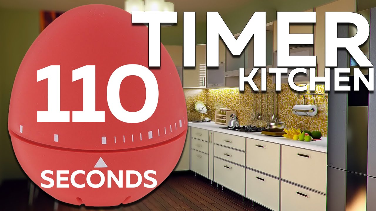 110 seconds Cooking timer | 1min 50sec Egg TIMER