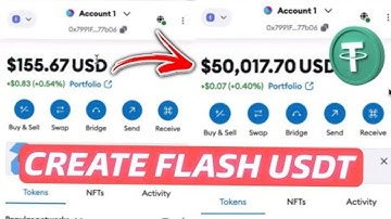 MAKE YOUR OWN FLASH USDT (easy step by step process)