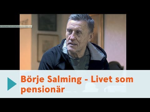 Börje Salming om livet som pensionär