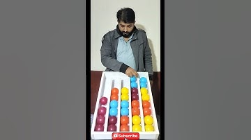 Fun & Chaos: Color Ball Sorting Challenge 🟢🔴🟡🔵 | Fun Games #game #satisfying #shorts #mazesolving