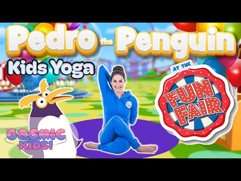 Penguen Pedro Lunaparka Gidiyor | Kozmik Bir Çocuk Yogası Macerası!