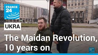 Maidan Revolution protesters lament enduring corruption in Ukraine, 10 years on • FRANCE 24