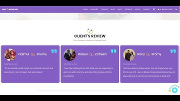 Dynamic PHP Project With Admin Panel. Easy Marriage Project Overview.