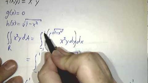 Double integrals over general regions II: Examples