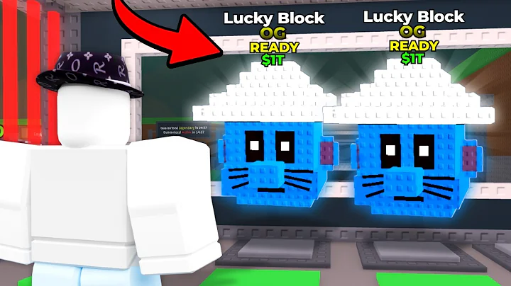 I Got 100 OG Lucky Blocks in Steal A Brainrot..