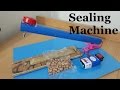 How to make a Plastic Bag Sealing Machine ! at home easy to seal plastic bag