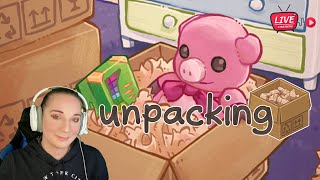 Unpacking | I needed something to calm down after playing FNAF 4!