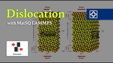 [Materials Square] Edge Dislocation Simulation for Nickel | LAMMPS