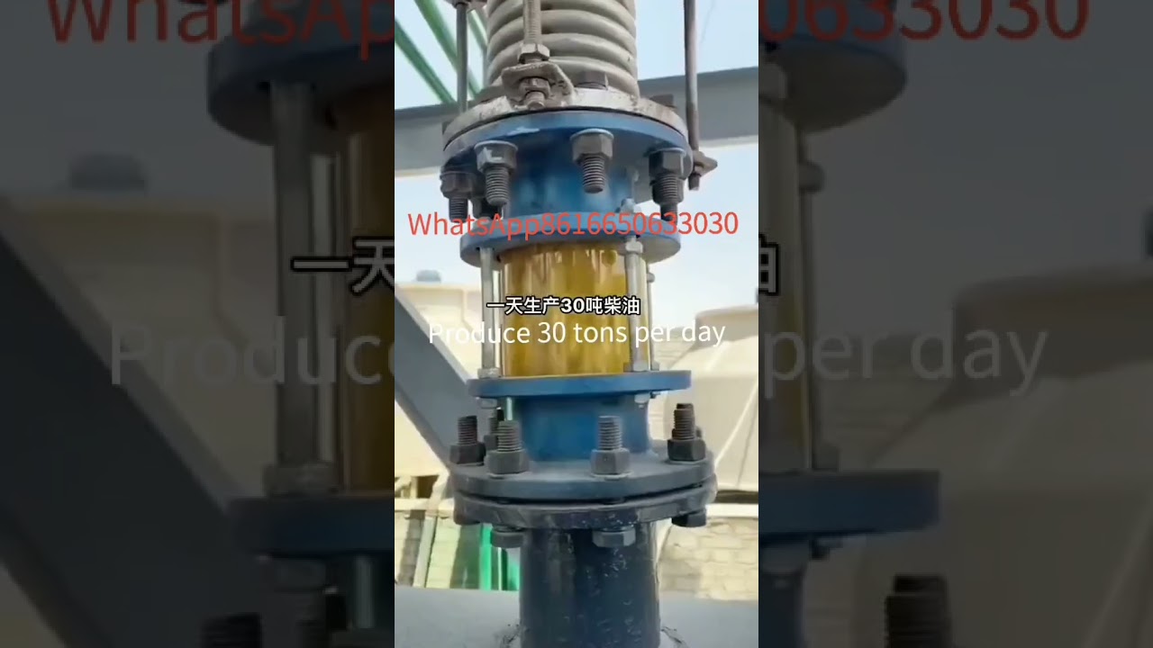 Refining diesel from waste engine oil has low cost and high profit. 