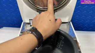 Nồi cơm vip panasonic SR-PW108 có gì cải tiến. Cơm ngon không.lh:0376616466