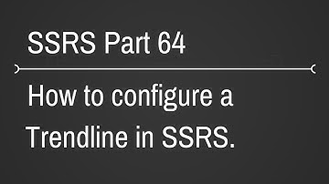 SSRS How to configure a Trendline Part 64