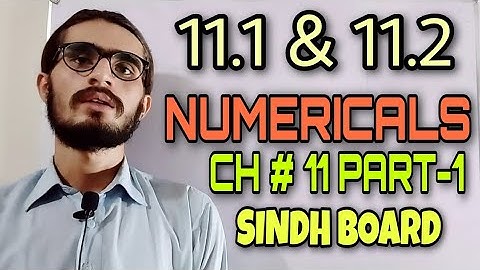 PHYSICS-NUMERICALS | CH # 11 | PART-1 | PROBLEM NO (11.1 & 11.2) HEAT FOR IX / X