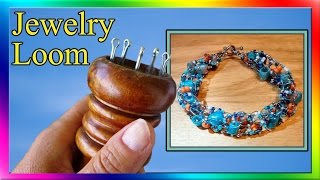 How To Make A Jewelry Loom - Knitting Spool