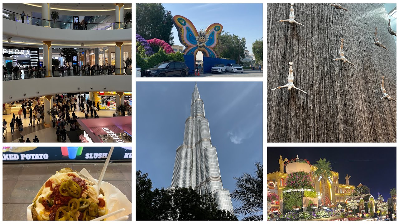 فلوق غيروا جو معي يومين في دبي 🇦🇪