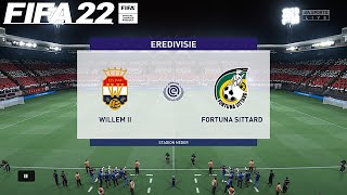 FIFA 22  - Eredivisie - Willem II vs. Fortuna Sittard @ Stadion Neder 