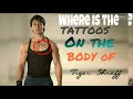 See where is the tattoos on the body of tiger shroff