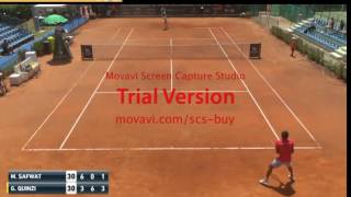 M.Safwat (EGY) vs [WC] Gianluigi Quinzi (ITA) Todi Italy 2016 Set 3 1 4 screenshot 5