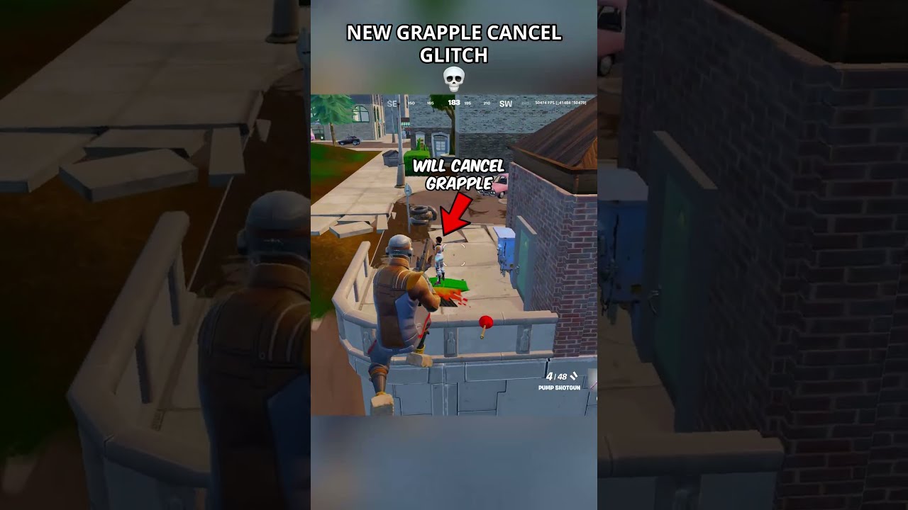 NEW GRAPPLE CANCEL GLITCH In Fortnite Season 3 Chapter 6 Foryou Shortsfeed Fy