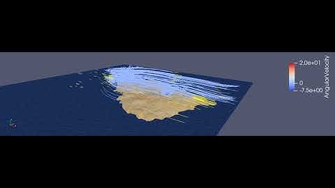 Lonely Island - Fly By | ParaView [GitHub in Description]