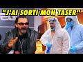 On prank un coach de lutte complotiste  son domicile taser