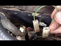 STARTER MOTOR CLICK NOISE DURING IGNITION SWITCH START POSITION. (EXCAVATOR)