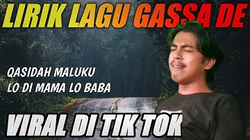 Gassa De Qasidah Viral - lirik video (Viral di Tiktok)