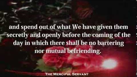 Surah 14 Ibrahim  (v28-52) سورة إبراهيم