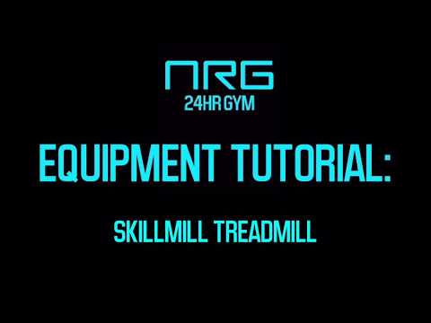 EQUIPMENT TUTORIAL: Technogym Skillmill treadmill