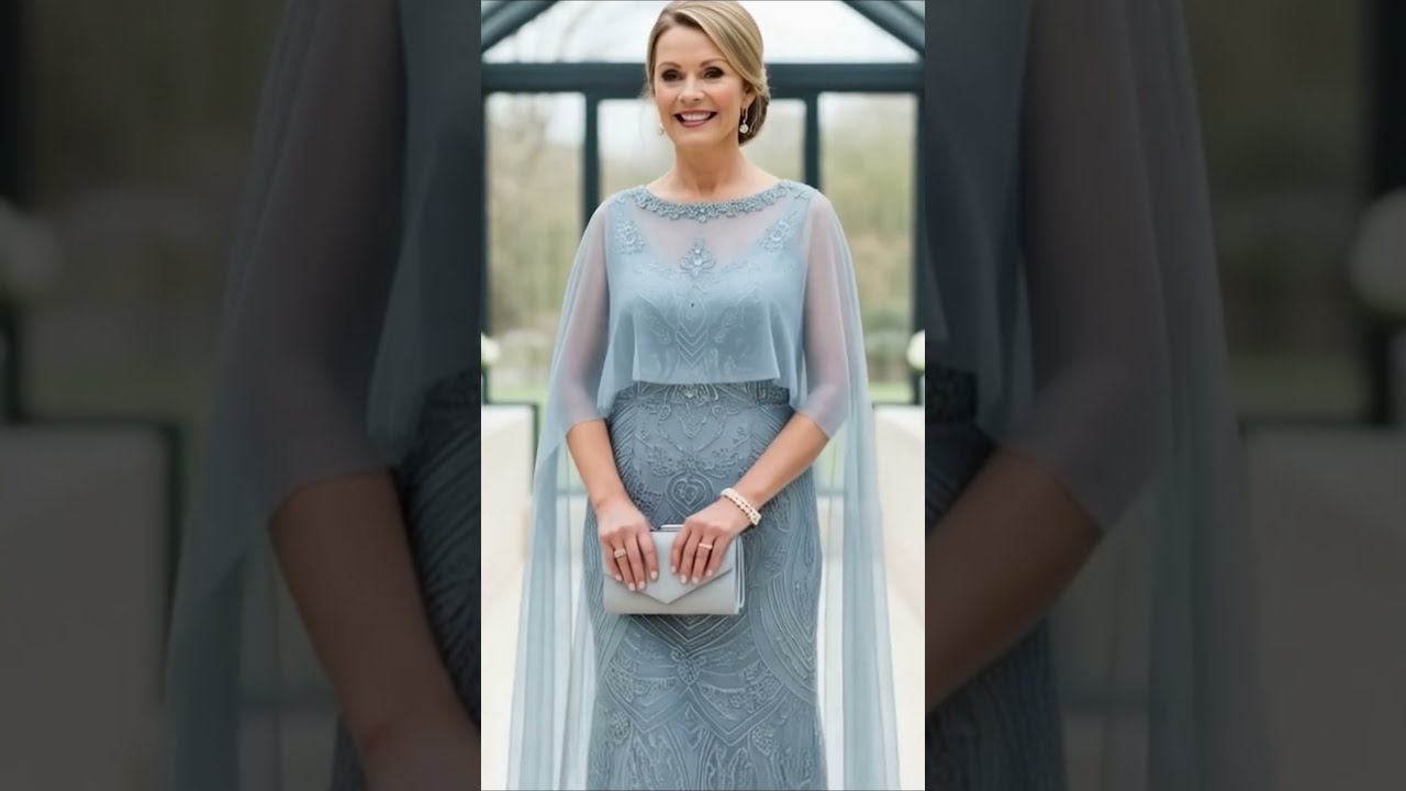 Glacier Blue Mother Of The Bride Dresses That Shine