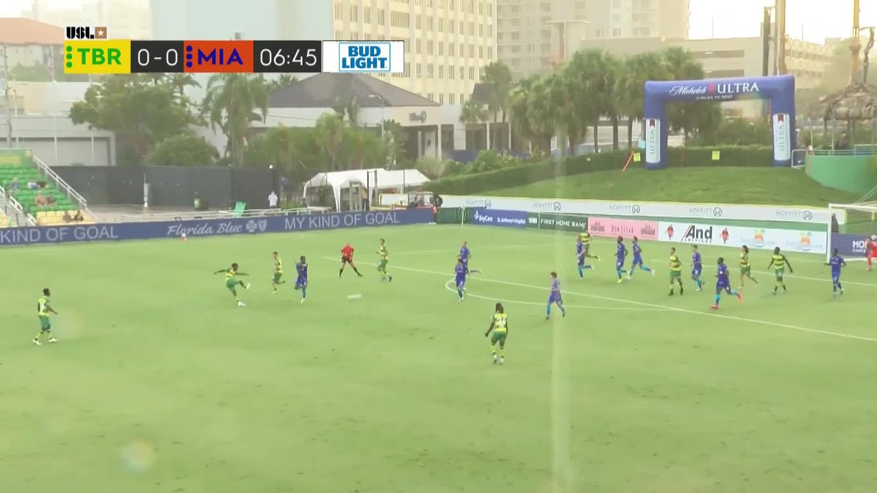 Sebastian Velasquez with a Goal vs. Tampa Bay Rowdies