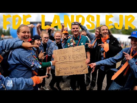 Besøgte FDF landslejr