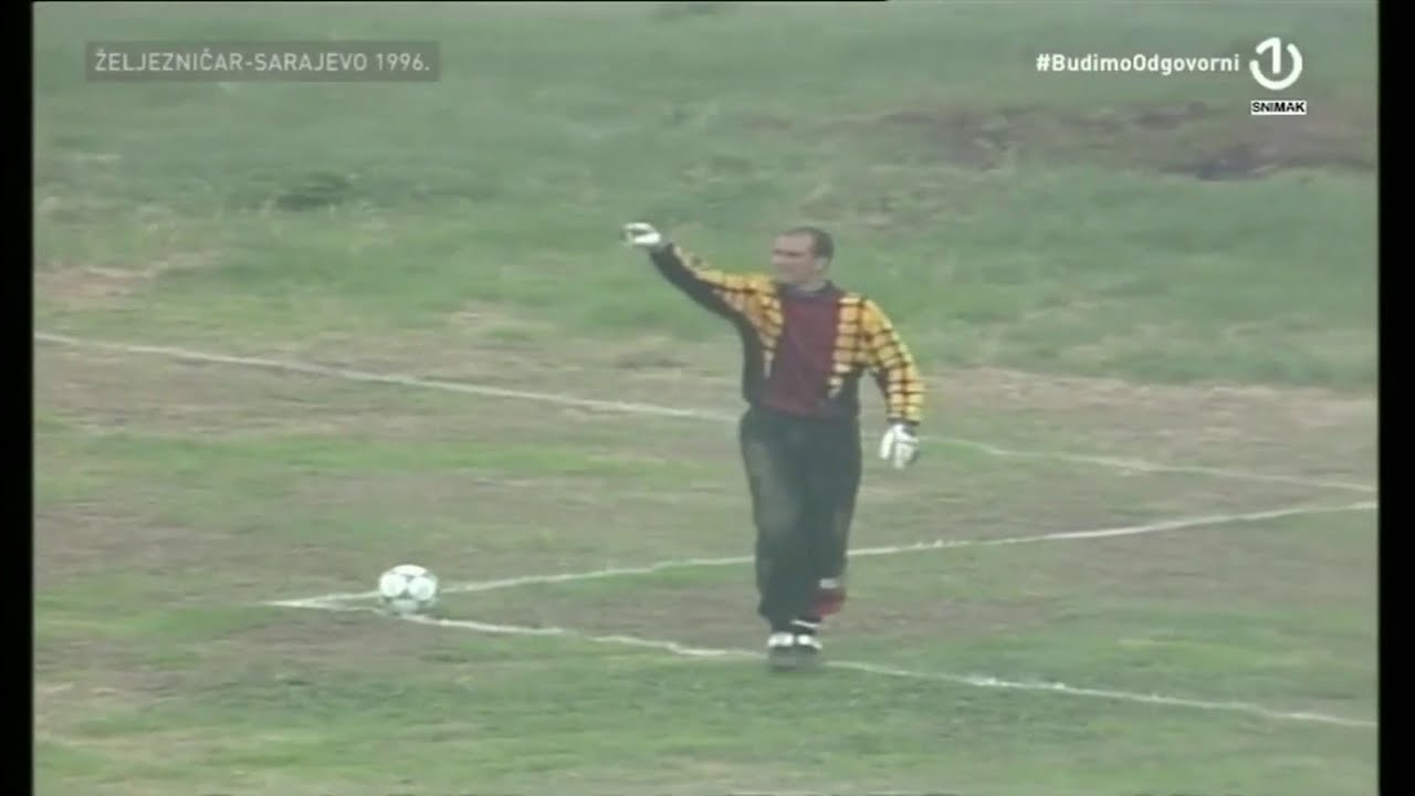 FK Željezničar – FK Sarajevo 1:1 (Sezona 1995/96 - 21. kolo / snimak cijele utakmice)