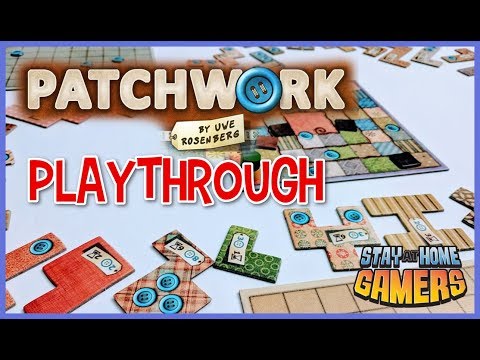 Patchwork Board Game - A Two-Player Quilting Strategy Game by Uwe  Rosenberg! Interactive Puzzle Game for Kids & Adults, Ages 8+, 2 Players,  30 Minute