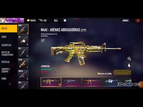 Todas las skin de armas que tiene mi cuenta de Free Fire *pobre* - YouTube