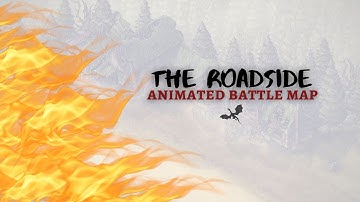 RPG Animated Battle Map - The Roadside