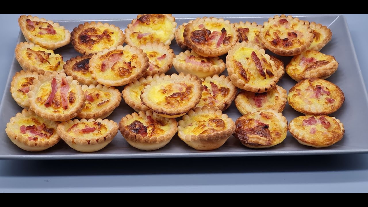 Recette : Mini Quiches Apéro