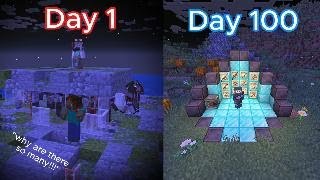 10 Days In The Minecraft Apocalypse.