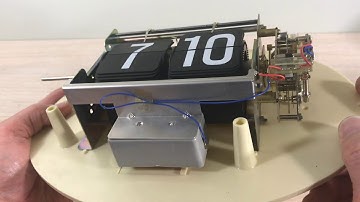 Seth Thomas Model 849 Wall Flip Clock