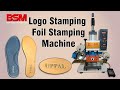 Logo stamping machine  foil stamping machine  logo embossing machine  embossing machine