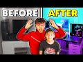 Suprising a Fan With a NEW GAMING SETUP!!!