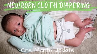 Newborn Cloth Diapering First Month | Reviews + Favorites + One Size