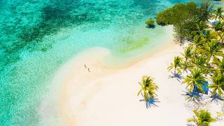 Tranquil Beach Bossa Nova: Ocean Waves Sounds and Smooth Jazz Music for Good Mood