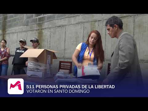 Personas privadas de la libertad ejercen su derecho al voto