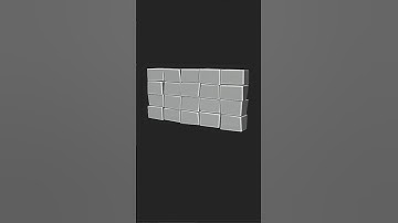 Create a stylized wall in Blender #blender #blendercommunity #blendertutorial #blendertips
