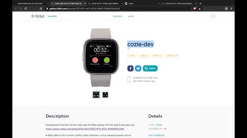 cozie fitbit dev tutorial #9 - production and development release control